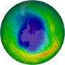 Antarctic Ozone 1991-10-25